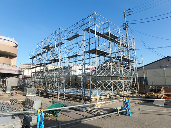 新ポンプ小屋