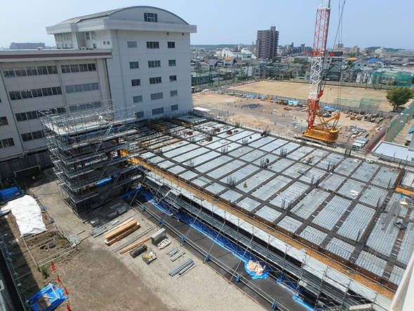 工事全景（東側から）
