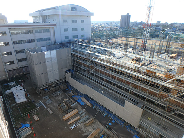工事全景（東側から）